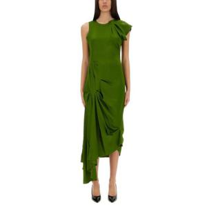 빅토리아 베컴 미디 원피스 1225WDR006342A ALGAE GREEN