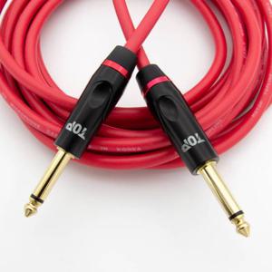 HDTOP 국산 5.5 모노 케이블 레드 1.5M HT-TP1776