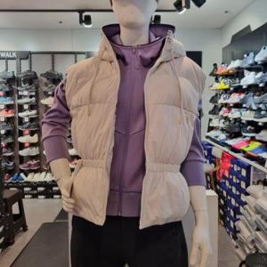 프로스펙스_SWV24W901BG_여성 허리셔링 패딩베스트