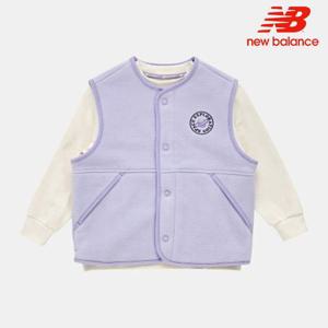 [뉴발란스] 키즈 SPACE 조끼+긴팔티 세트 NK9BC4602U-75 티셔츠