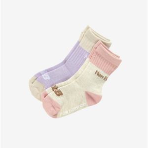 뉴발란스 키즈 컬러 블록 양말 번들 2PCS B1 NK8EEF203U 25 49 59