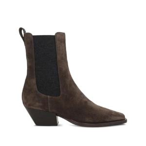 25 FW Brunello Cucinelli 모닐리 장식 스웨이드 부츠 55mm MZSFC3080PC7284 TP442615298