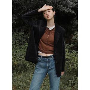 코듀로이 싱글 투버튼 자켓 AWWJKP31080