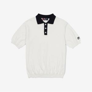 [FILA] 테니스 라이프 니트 카라티셔츠 (FS2TSF2371F_OWH)