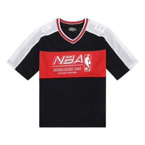 NBA 컬러블록 폴리 메쉬 반소매 티셔츠 (K242TS120P)