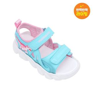 [토박스]다이노솔즈 티렉스 오픈토 샌들 틸블루 DNKCD2TSOS11TBL