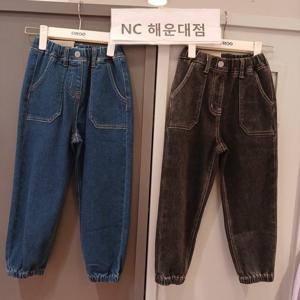 [오후]스판왕짱~~말랑 배기핏 데님팬츠 OHTJ24803
