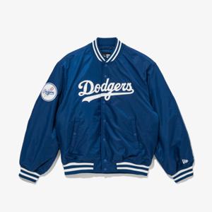 뉴에라 MLB LA 다저스 스타디움 재킷 블루 쿼츠 14397910