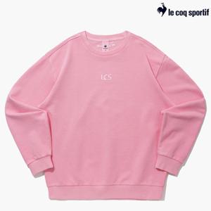 [르꼬끄] 공용 시그니처 다잉 맨투맨 QQ123LFS15_PIK