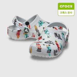 [크록스] 클래식 레이스 카 그래픽 클로그 토들러 210992-1NN