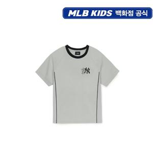 MLB키즈 모노그램 아웃도어 빅럭스 반팔티 (7ATSM055350GRL)