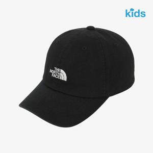 노스페이스 키즈 모자 NE3CR00R 블랙 베이직 로고 볼 캡