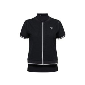 와이드앵글골프조끼 KQJ WWM25235Z1 TO 메쉬 가디건 슬리브리스 셋업 L (Black)