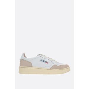 AUTRY Autry Medalist smooth leather and suede sneakers AULWLS33