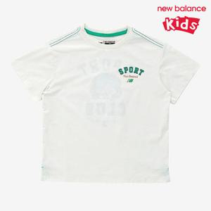 [뉴발란스]뉴발란스 키즈 서핑 그래픽 반팔티 NK9EE3703U-10 반
