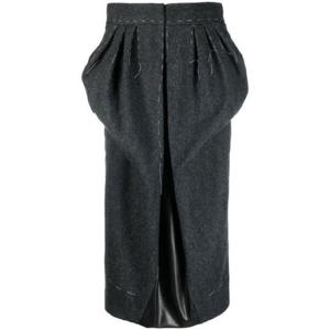 25 FW 메종마르지엘라 스플라이스 워크 인 프로그레스 미디 스커트 SI0MA0004S53338 TP432257962