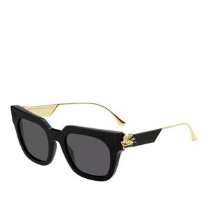 에트로 블랙 프레임 스퀘어 쉐이프 선글라스 ETRO0027GS 807 IR