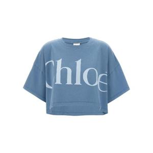 CHLOE Logo crop T-shirt CH25AJH0918340Q