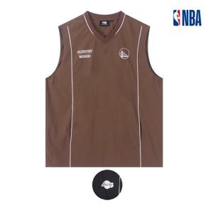 [엔비에이]남여공용 경량 우븐 조끼 나시 오버핏 슬리브리스 (N252TS433P)