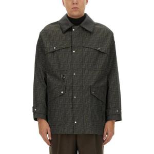 FENDI BLOUSON IN JACQUARD FF FW1329ASCKF1440