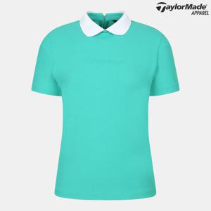 [테일러메이드]여성 로고 카라 반팔 티셔츠 TWTYO6144-804