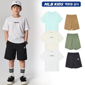 [MLB KIDS]아웃도어 반팔 티셔츠 세트 (7AS1CP243)
