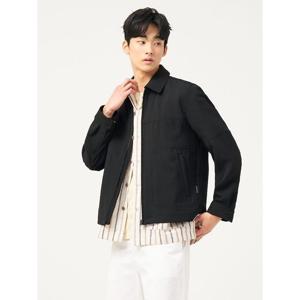 [빈폴멘] 젠틀테크 카라 디터쳐블 아우터 - 블랙 (BC5339C175)