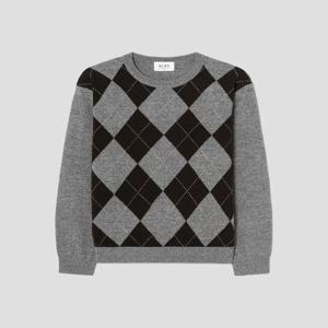 갤럭시라이프2025F/W[인기상품]아가일 패턴 라운드 스웨터GC5X51M013