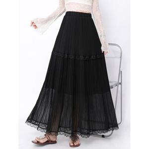 [카라]KARRA 시스루스완스커트_A5M1226
