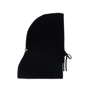 프라다 여성 블랙 울 바라클라바 1HC4702DZL F0002