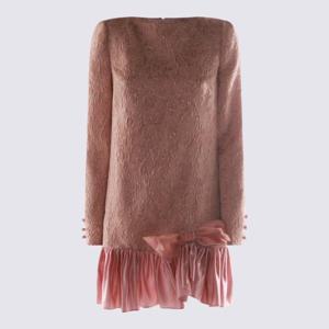 발렌티노 가라바니 미디 원피스 7B0VAGF69TBR10 PINK