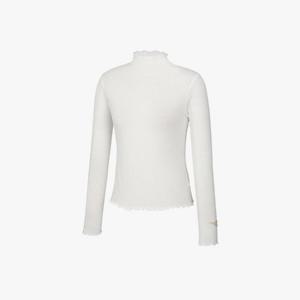 디아도라긴팔티 KQJ D4422TRL73OWH 크로스코트 엣지 셔링 티셔츠 우먼 OFF WHITE