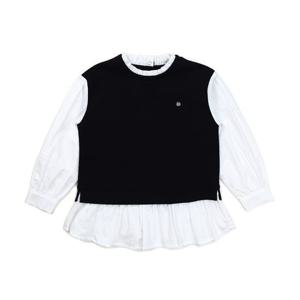 [블루독]프릴레이어드티셔츠_NY (23B2533454)