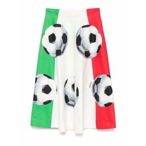 [MOSCHINO] 라프리마 여성 니 Length 미디 스커트 0553A01131001 화이트 /7