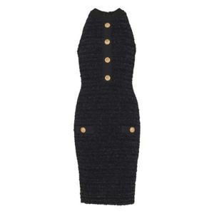 발망 미디 원피스 FF0RC010KJ16 KJ16 0PA Black