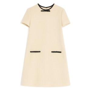 발렌티노 가라바니 미디 원피스 7B0VAH5090Y DNG Beige