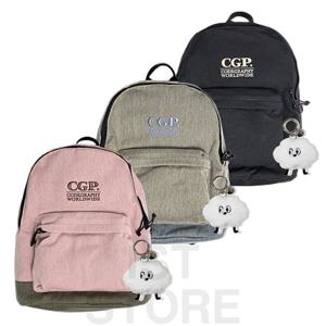 코드그라피 가방 IST 스퀘어 로고 백팩 CBEWUBP002
