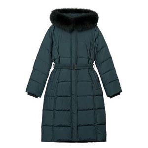 [아날도바시니]() 폭스퍼 후드 롱다운(AW11PD01M)