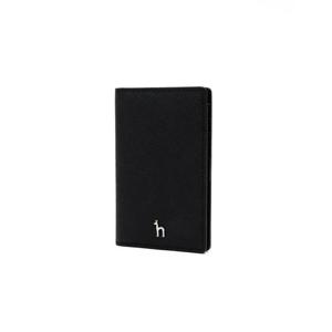 [헤지스ACC][22FW] [NOMAD]블랙 퍼피로고 플랫 카드지갑 HIHO2F131BK