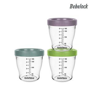 [베베락]포네르 트라이탄 이유식 용기 180ml(3P)