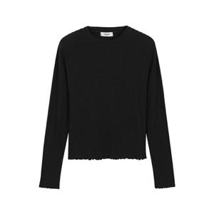 [폴햄]여성 립 크롭 긴팔티 PHE3TR2400