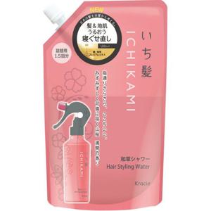 이치카미 헤어 & 스캘프 모이스처라이징 리스토어링, 재패니즈 허브 샤워 리필, 375mL