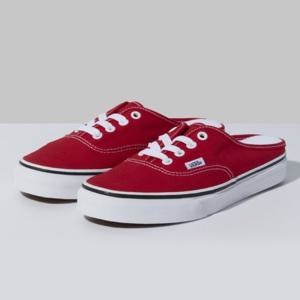 [VANS] 어센틱 뮬(레드) VN0A54F7JV6