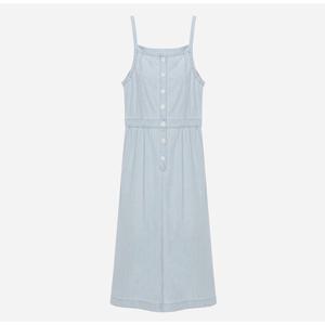 [써스데이아일랜드]슬리브리스 데님 원피스(T254MOP351W)