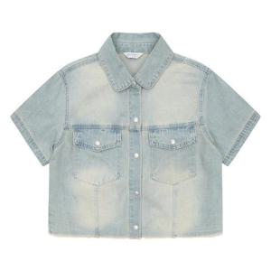 에꼴리에 HC14 빈티지블루 썸머 데님자켓 25B1551