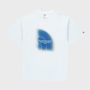 [노스페이스 화이트라벨]미스티 로고 반팔 라운드티 NT7UR13J_WHT