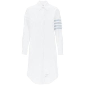 Thom Browne 4 바 긴팔 셔츠 드레스 FDSE28CF0313 100 TP936507476