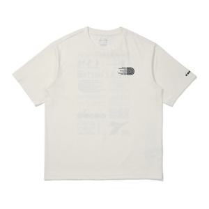 [디아도라]디아도라 AIRTEX DTA 반팔 티셔츠 OFF WHITE D5221LRS