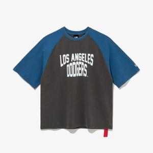 뉴에라반팔티 GQC 14679819 MLB LA 다저스 래글런 티셔츠 하이 타이드
