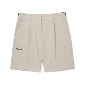 [말본골프]말본골프 원턱 포인트 반바지 BEIGE (MAN) M5321PHP04